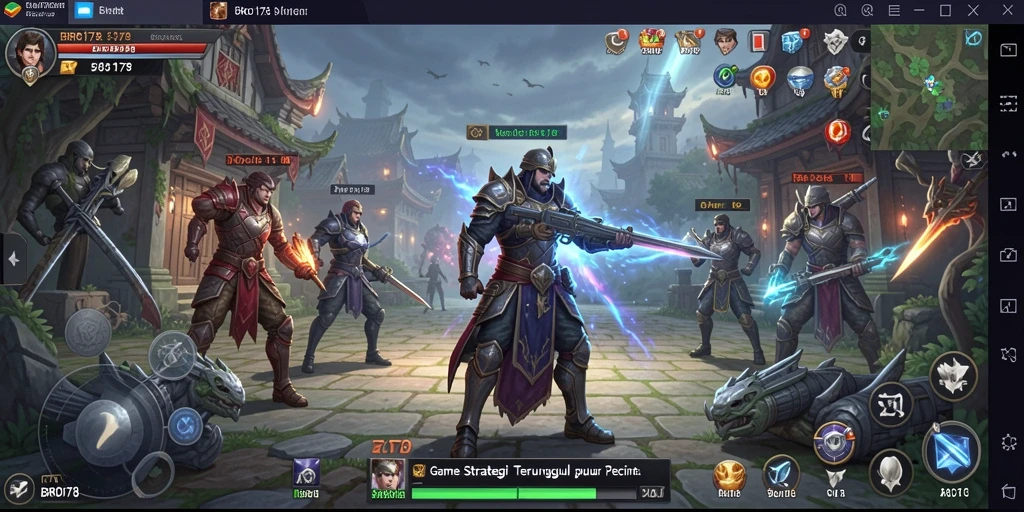 Tampilan luar biasa dari gameplay BRO178 yang mendebarkan.