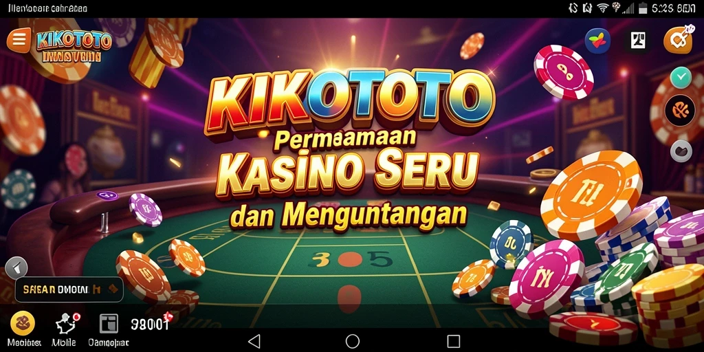Tampilan gameplay KIKOTOTO yang mengasyikkan dan interaktif.